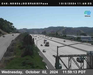 NB 805 at NB 805/5 Merge