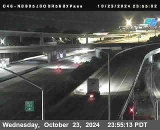 NB 805 at NB 805/5 Merge