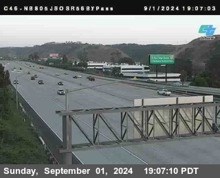 NB 805 at NB 805/5 Merge