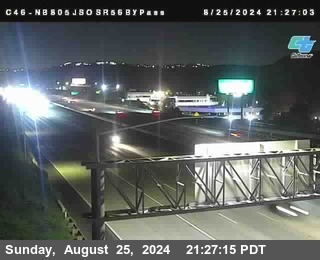 NB 805 at NB 805/5 Merge