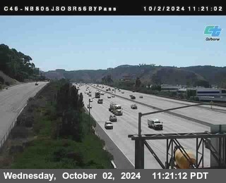 NB 805 at NB 805/5 Merge