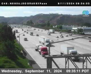 NB 805 at NB 805/5 Merge