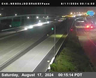 NB 805 at NB 805/5 Merge