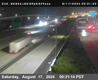 NB 805 at NB 805/5 Merge