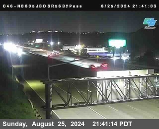 NB 805 at NB 805/5 Merge