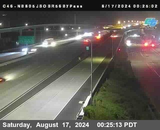 NB 805 at NB 805/5 Merge