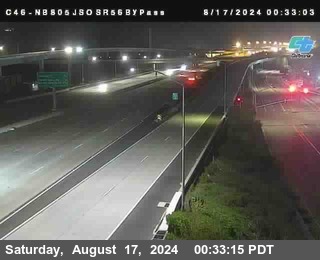 NB 805 at NB 805/5 Merge