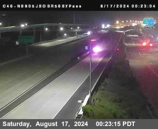 NB 805 at NB 805/5 Merge