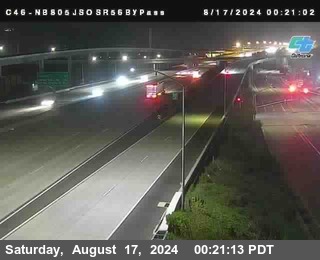 NB 805 at NB 805/5 Merge