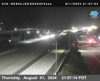 NB 805 at NB 805/5 Merge