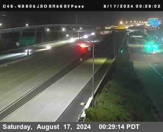 NB 805 at NB 805/5 Merge