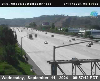 NB 805 at NB 805/5 Merge