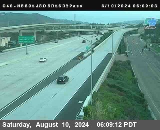 NB 805 at NB 805/5 Merge