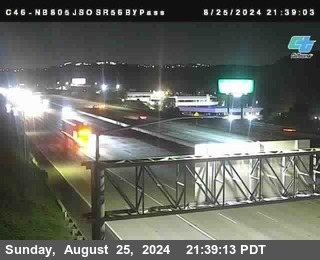 NB 805 at NB 805/5 Merge