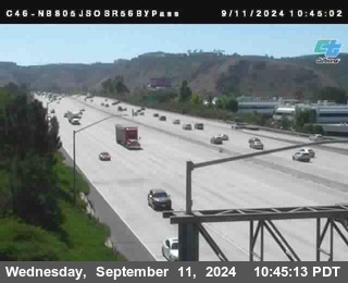 NB 805 at NB 805/5 Merge