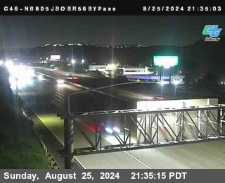 NB 805 at NB 805/5 Merge