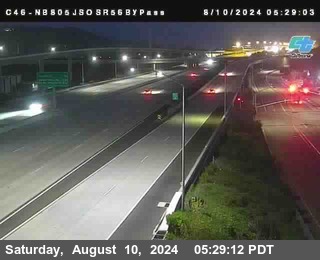 NB 805 at NB 805/5 Merge