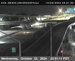 NB 805 at NB 805/5 Merge