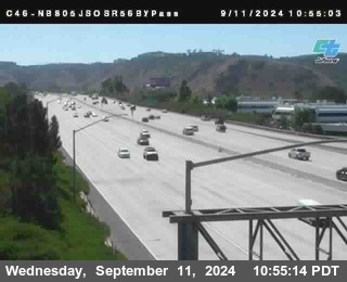 NB 805 at NB 805/5 Merge