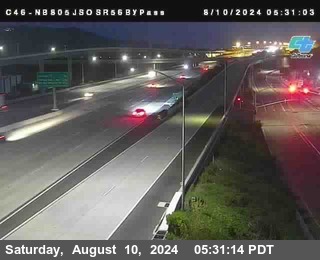 NB 805 at NB 805/5 Merge