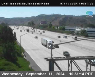 NB 805 at NB 805/5 Merge