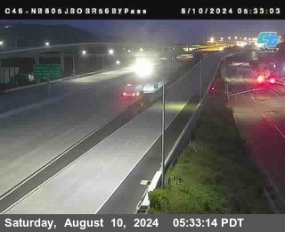 NB 805 at NB 805/5 Merge