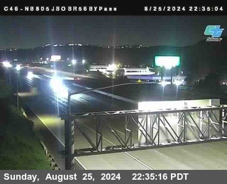 NB 805 at NB 805/5 Merge