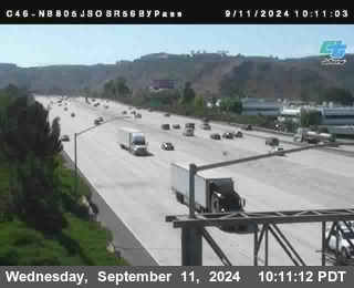 NB 805 at NB 805/5 Merge