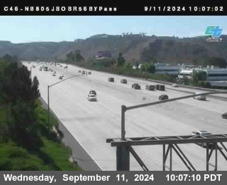 NB 805 at NB 805/5 Merge