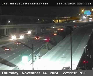 NB 805 at NB 805/5 Merge