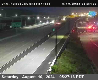 NB 805 at NB 805/5 Merge