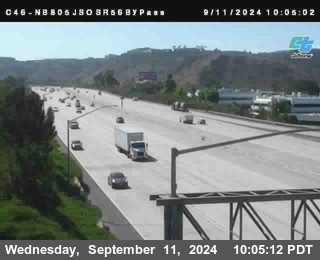 NB 805 at NB 805/5 Merge