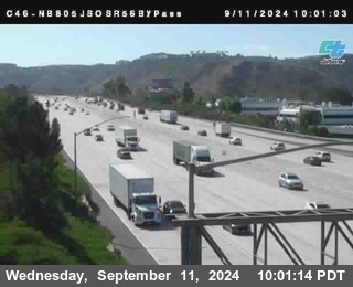 NB 805 at NB 805/5 Merge