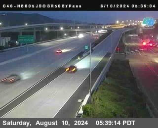 NB 805 at NB 805/5 Merge