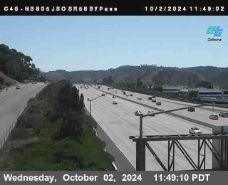 NB 805 at NB 805/5 Merge