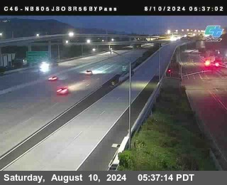 NB 805 at NB 805/5 Merge