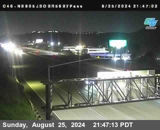 NB 805 at NB 805/5 Merge