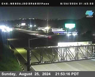 NB 805 at NB 805/5 Merge