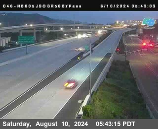 NB 805 at NB 805/5 Merge