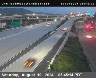 NB 805 at NB 805/5 Merge