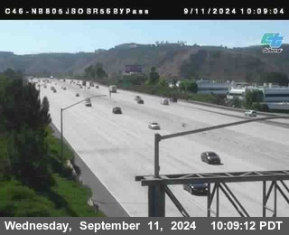 NB 805 at NB 805/5 Merge