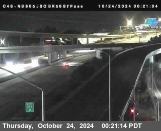 NB 805 at NB 805/5 Merge