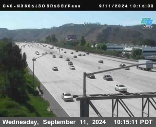 NB 805 at NB 805/5 Merge