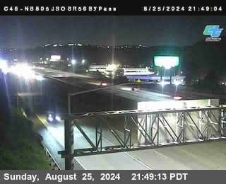 NB 805 at NB 805/5 Merge