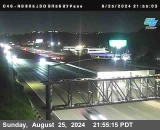 NB 805 at NB 805/5 Merge