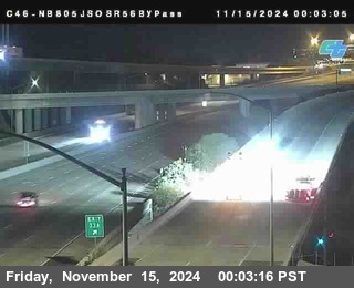 NB 805 at NB 805/5 Merge