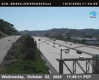 NB 805 at NB 805/5 Merge