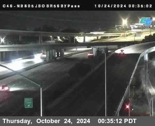 NB 805 at NB 805/5 Merge