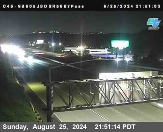 NB 805 at NB 805/5 Merge