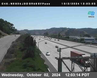 NB 805 at NB 805/5 Merge